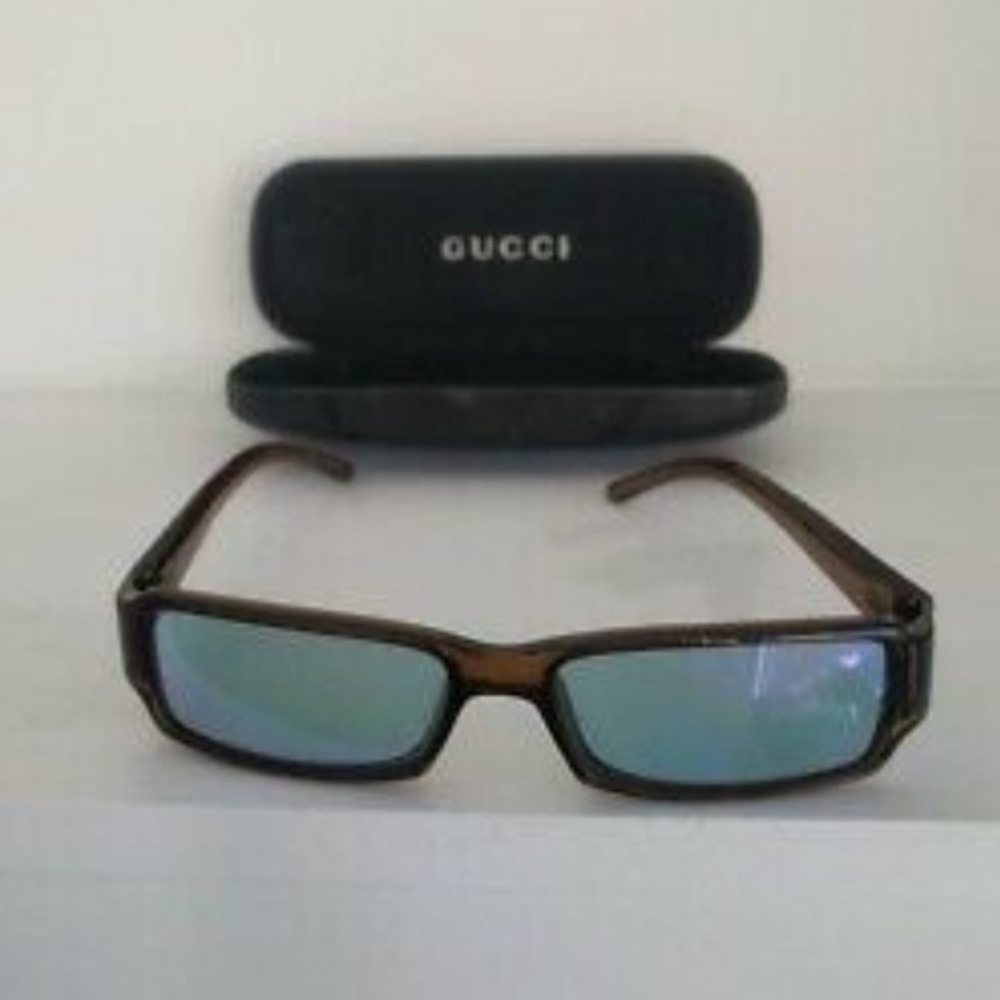 Gucci Sunglasses 1438/S w/ Case. Blue/Brown